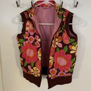 Hannah Andersson Spring Flowers Vest, Size 130